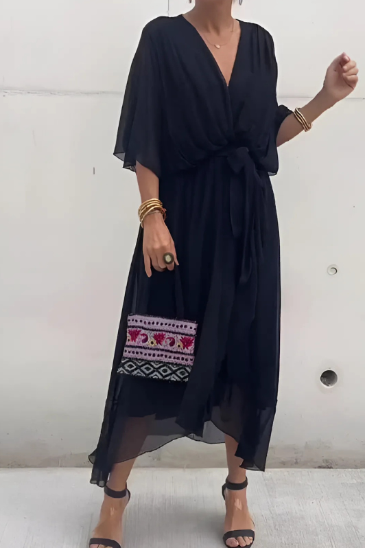 Seren | Women's Elegant Flowing Maxi Dress