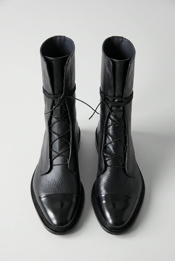 Frances | Womens Comfortable Lace Up Leather Boots